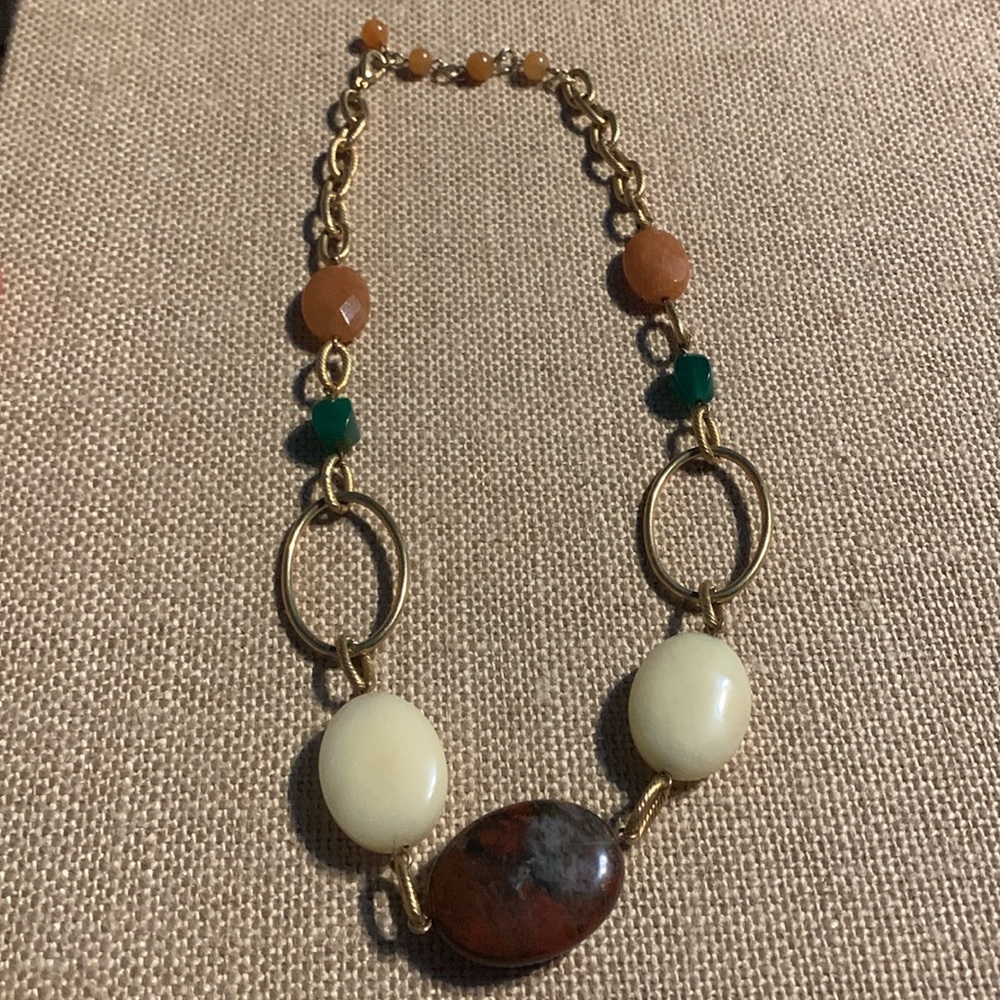 Multi stone necklace